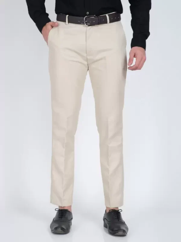 Men's Formal Pant Cream